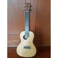 ราคา ukulele อูคูเลเล่ ไฟฟ้า concert สีเนื้อ (3689670202)