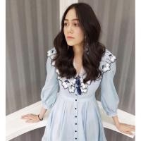 ราคา เดรสงานแต่งลูกไม้ งานป้าย (1400423575)