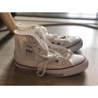 ราคา รองเท้า Converse (คอนเวิร์ส) หุ้มข้อ สีครีม ไซส์ 37.5 มือหนึ่ง ของแท้ ซื้อจาก Shop ใส่ได้ทั้งชายและหญิง (Unisex) (15060762542)