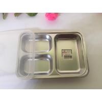 ราคา ถาดหลุมเหลี่ยม 3 ช่องพร้อมฝาปิด GOGO กล่องใส่อาหาร กล่องอาหาร พร้อมส่ง!!!! (6265896383)
