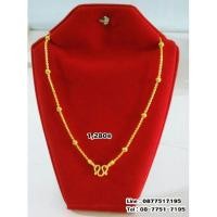 ราคา ★★ ลดราคาพิเศษ★★ สร้อยคอทอง 1 บาท ชุบทองคำแท้ เหมือนแท้ทุกจุด (5126748)