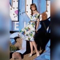 ราคา S A L E เดรสเก๋ ป้าย widelia@real sz.M(Used) (2254157192)