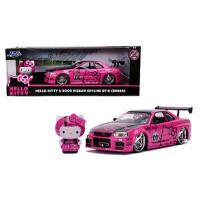 ราคา โมเดลรถยนต์ โมเดลรถเหล็ก Hello Kitty & Nissan Skyline GT-R (R34) (20719907350)