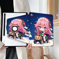 ราคา เคส for Samsung Galaxy Tab S6 Lite Tab S7s8 S9 + S7FE 12.4 นิ้ว Tab A8 A9 + รูปแบบการ์ตูน ปรับองศาได้360° (20093948989)