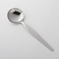 ราคา 6ชิ้น ช้อนซุปคาวสแตนเลสใบกลม ใช้ตักโจ๊ก ข้าวต้ม 16.8ซม แบรนด์TwinFish รหัส32-07 (8453574999)