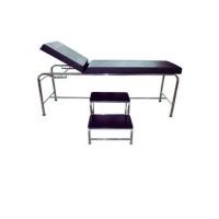 ราคา เตียงตรวจโรคแบบสแตนเลสพร้อมบันไดขึ้นเตียง 2 ขั้นสแตนเลส-ขนาดเตียงก×ย×ส(60×180×80cm) (44207143851)