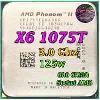 ราคา ⚡️CPU AMD Phenom II X6 1075T 3.0GHz (6คอ6เทรด) Socket AM3 ฟรีซิลิโคน1ซอง (5219336880)