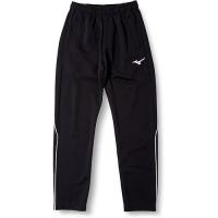 ราคา Mizuno 32MD9125 Training Wear, Warm-up Pants, Standard, Sweat Absorbent, Quick Drying, Unisex, Black x White SB (42817671114)