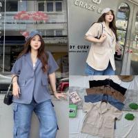 ราคา เสื้อคลุมทำงานสาวอวบ เสื้อทำงานคนอวบอ้วน สูทไซส์ใหญ่ใส่สบาย เสื้อคลุมแฟชั่น เสื้อผ้าแฟชั่นสาวอวบอ้วน fashionplussize (28976261855)