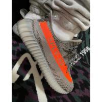 ราคา ♞Adidas Yeezy Boost 350 V2 " Beluga Reflective " gray-orange sky full of stars ของแท้ 100% (24577093798)