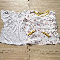 ราคา แขนยาว uniqlo + แขนสั้น Zara เด็กหญิง size 80 (41510799541)