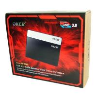 ราคา OKER USB 3.0 SATA External Hard Drive Enclosure 3.5" รุ่น ST- 3565 (2764499131)