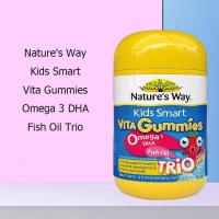 ราคา Nature’s Way Kids Smart Vita Gummies Omega 3 DHA Fish Oil Trio 60 เม็ด (3862538996)