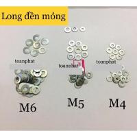 ราคา [100g]วัดมังกร มังกรดํา แหวนรองบาง M4-M5-M6 (40913493063)