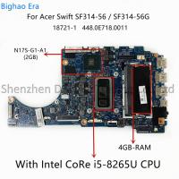 ราคา Acer SF314-56G SF314-58G เมนบอร์ดโน้ตบุ๊ค 18721-1 448.0 E718.0011 (44112959366)