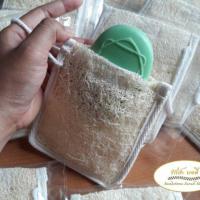 ราคา ถุงบวบใส่สบู่ บวบกระเป๋า บวบใส่สบู่ บวบเย็บริม บวบป่า บวบธรรมชาติแท้ 100% (2344802441)