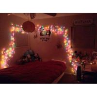 ราคา ไฟประดับตกแต่งห้องนอน ไฟกระพริบled สีรวม (503720559)