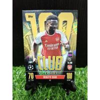 ราคา BUKAYO SAKA. 100 CLUB Topps Match Attax 2023/2024 Champions League 23/24 Arsenal (24225696551)