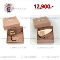 ราคา [พร้อมส่ง]: New!! Miu Miu Hair Clip 5IF092‼️ก่อนกดสั่งรบกวนทักมาเช็คสต๊อคก่อนนะคะ‼️ (40858606364)
