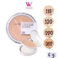 ราคา Maybelline super staypowder foundation แป้งเมย์เบลลีน นิวยอร์กซุปเปอร์พาวเดอร์ฟาวเดชั่น (2766210154)