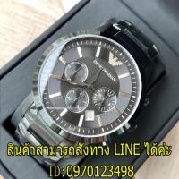 ราคา Emporio Armani Classic Chronograph Stainless Steel - Black Men's watch AR2453I (2031644824)