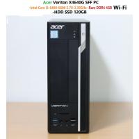 ราคา Acer Veriton X4640G SFF PC -Intel Core i5-6400-6600 2.70-3.30GHz -Ram DDR4 4GB -HDD SSD 120GB SATA -Wi-Fi (18092197863)