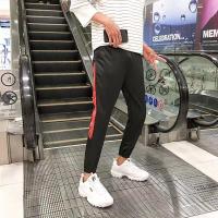 ราคา กางเกงลำลองผู้ชายเทรนด์เกาหลี กางเกงขายาวผ้าฝ้าย M-XXL (5380525992)