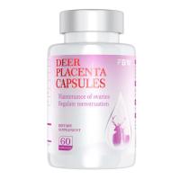 ราคา American FGW Deer Placenta Soy Isolatavone แคปซูลแต่ละแคปซูลบรรจุ 250 มก. Deer Placenta หญิงบํารุง (26841148492)