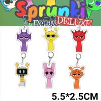 ราคา cod Sprunki พวงกุญแจ Rhythm พวงกุญแจ Cuter กว่ากระเป๋าเป้สะพายหลังการ์ตูนอะคริลิคจี้ขนาดเล็ก ของขวัญสำหรับเด็ก (26878591261)