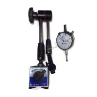 ราคา KEIBA ไดอัลเกจ Dial Indicator +ขาตั้งแม่เหล็ก(ก้านอ่อนตัวปรับเอียงได้)#666 (603005548)