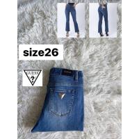 ราคา GUESS mini flare Jeans แท้%มือสอง (44011124821)