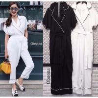 ราคา จั๊มสูท สีขาว (147386737)