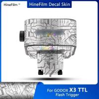 ราคา NIT Hinefilm ผิวสําหรับ Godox X3 TTL HSS แฟลชไร้สาย Trigger Decal Skins Wrap ฝาครอบฟิล์มสําหรับ Godox X3 สติกเกอร์พรีเมี่ยม Warp ฟิล์ม (41963920125)
