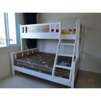 ราคา เตียงไม้จริง2ชั้น 5”+3.5” แข็งแรงมากๆ (4617215325)