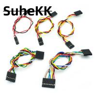 ราคา ใหม่! 1 ชิ้น/ล็อต 2/3/4/6/8 PIN 20 ซม.จัมเปอร์ลวด/สาย dupont breadboard + (29278587881)