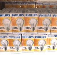 ราคา หลอดไส้ เกลียว E27 40w,60w,100w ยี่ห้อ philips (7212032775)