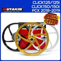 ราคา MUTAKIN 205RIM ล้อแม็ก ล้อแม็กขอบ17 HONDA CLICK125 CLICK125i CLICK150 CLICK150i PCX 2018-2019 1.4x1.4-17 ล้อ (24884989787)