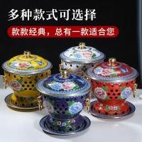 ราคา Cloisonne หม้อเคลือบเดี่ยวหม้อร้อนขนาดเล็กแยกหม้ออาหารครัวเรือนน้ํามันเดียวหม้อร้อนหม้อทองแดงบริสุทธิ์ (26083039033)