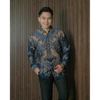 ราคา ผ้าบาติกแขนยาวผู้ชาย Dobi premium SLIMFIT ArjunaPARANG (43711693720)