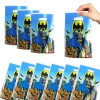 ราคา 10/20/30ชิ้นแบทแมนกระเป๋าตกแต่งวันเกิดแบทแมนGoodyบิสกิตแพคเกจถุงขนมพลาสติกอาบน้ําเด็กสําหรับพรรคซัพพลาย (26088261034)