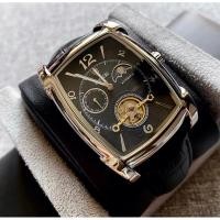 ราคา นาฬิกาหน้าพระจันทร์ ออโต้ ไขลาน รูปทรงสี่เหลี่ยม Automatic Sun Moon Watch Vintage (24569422714)