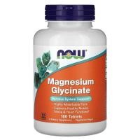 ราคา Now Foods - Magnesium Glycinate 180 Tablets (แมกนีเซียมไกลซิเนต) (24826903772)