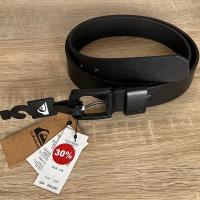ราคา Quiksilver The Everyday Belt หนังแท้ของแท้ (26932150879)