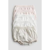 ราคา H&M(เอชแอนด์เอ็ม) กางเกงบลูมเมอร์ผ้ายืดคอตตอน แพ็ก 5 ตัว เด็กอ่อน 1159352_1 (29054398198)