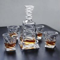 ราคา แก้ววิสกี้แก้วคริสตัลพรีเมี่ยม, ชุดแก้วไวน์ แก้ว whisky เหยือกวิสกี้ กล่องของขวัญ (29150938768)