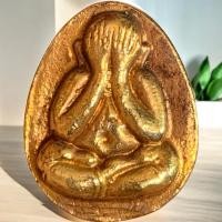 ราคา พระปิดตา หลวงปู่โต๊ะ วัดประดู่ฉิมพลี เนื้อเปียกทอง พระเครื่อง (25070833590)