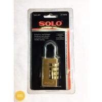 ราคา โคตรล็อค SOLO กุญแจล็อครหัส SOLO No.89 มีสอง ขนาด 28MM 20MM แยกจำหน่าย !!! ดี !!! (29527617511)