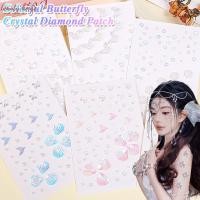 ราคา [BZ]สติ๊กเกอร์คริสตัลแต่งหน้าเวที | 50 ชิ้น Iridescent Butterfly & Mermaid แพทช์, Self-Adhesive กันน้ําเครื่องประดับสําหรับปาร์ตี้คอสเพลย์ (26235876558)