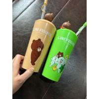 ราคา เซ็ทแก้ว หมีบราวน์ 2 ใบ สีเขียว+สีน้ำตาล น่ารัก น่าสะสม ใช้งานได้จริง (41466042792)