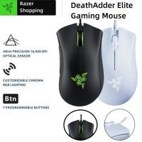 ราคา Razer DeathAdder Elite เมาส์ออปติคอลเล่นเกม แบบใช้สาย 5 ปุ่ม 10000DPI (24006320845)